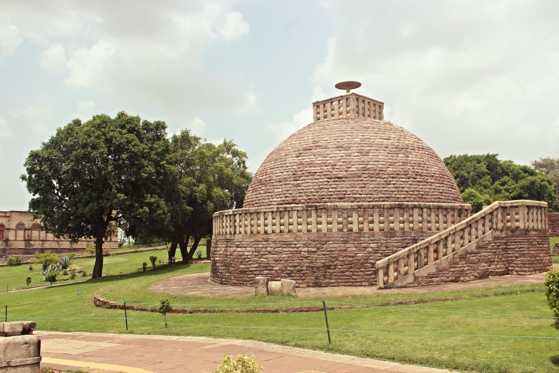 The great stupa at Sanchi
