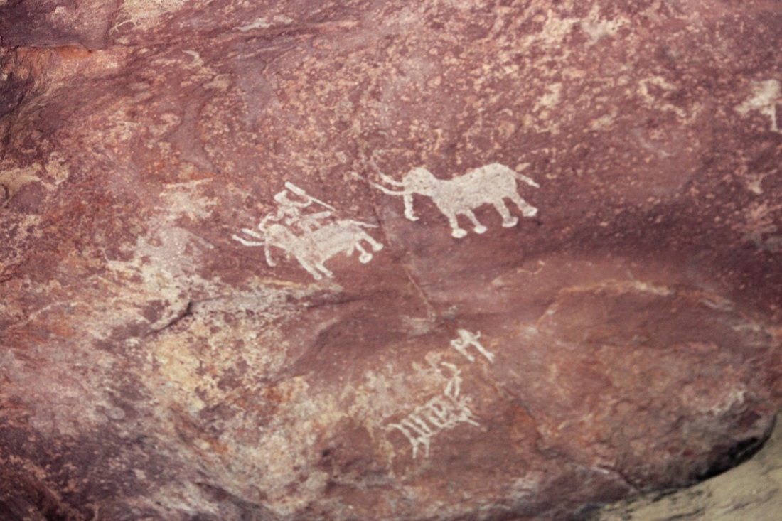 Ancient rock art and stonework of the Raisen region
